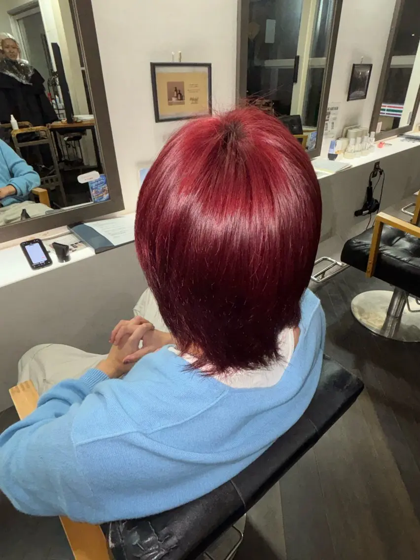 ショート カット ヘアカラー トリートメント ★NOAトレンドヘア /デザインカラー★のヘアスタイル