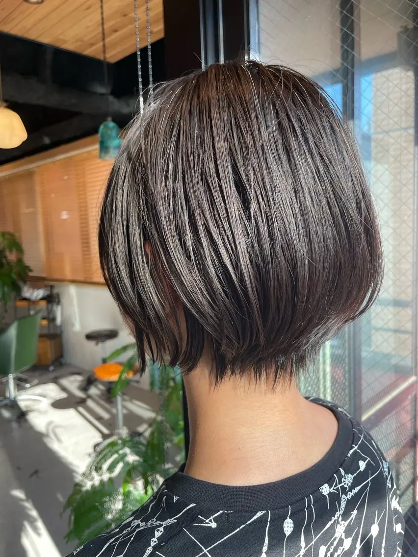ショート 應後 健一のヘアスタイル