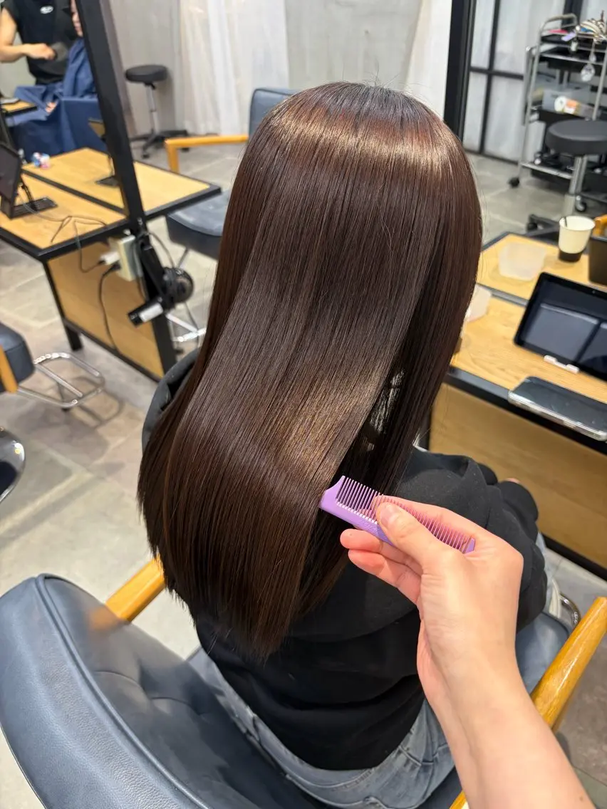 ミディアム カラー カット ヘアカラー アニメオタク美容師/ miharuのヘアスタイル