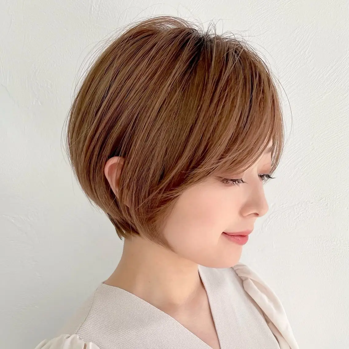 🌈ブリーチに抵抗ある方はまずこれ🌈似合わせカット+ダブルカラー(ブリーチなし)+TR💇♀️の写真