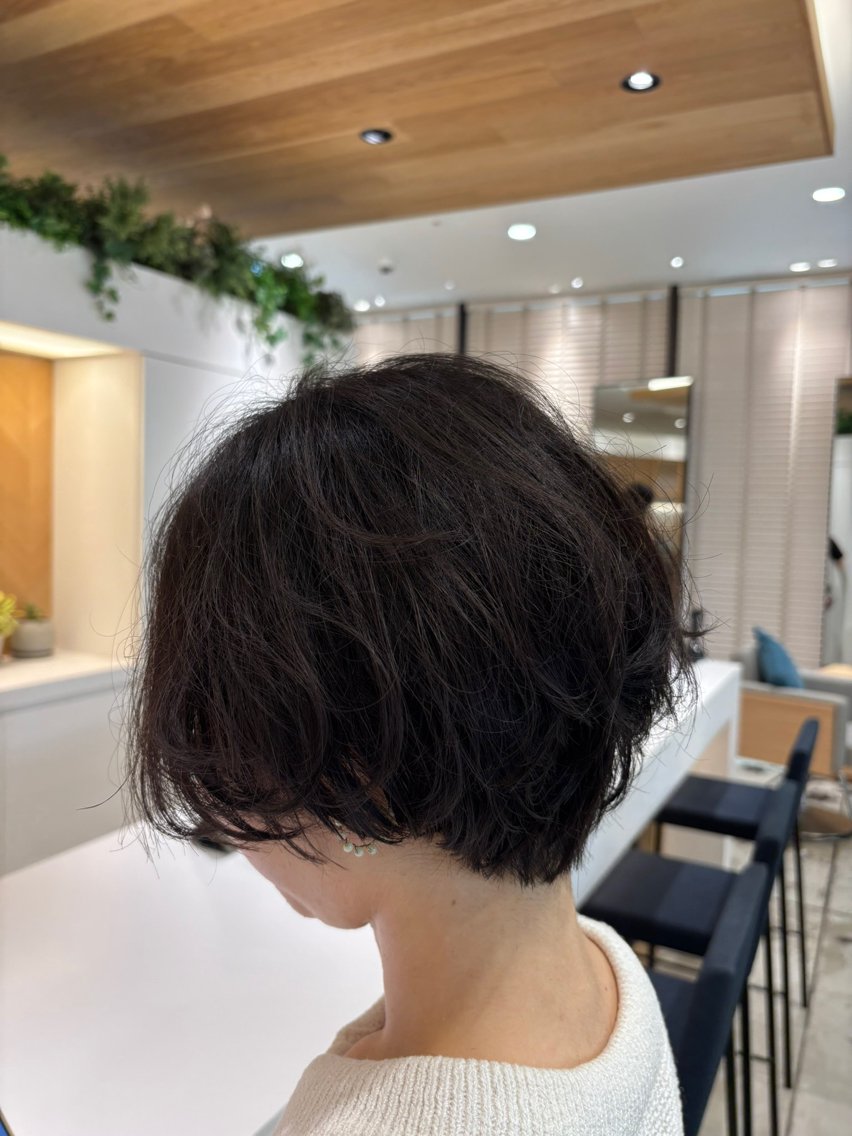 ショート くせ毛 ショートヘア 💚お客様満足度 No.1西村怜悧💚のヘアスタイル