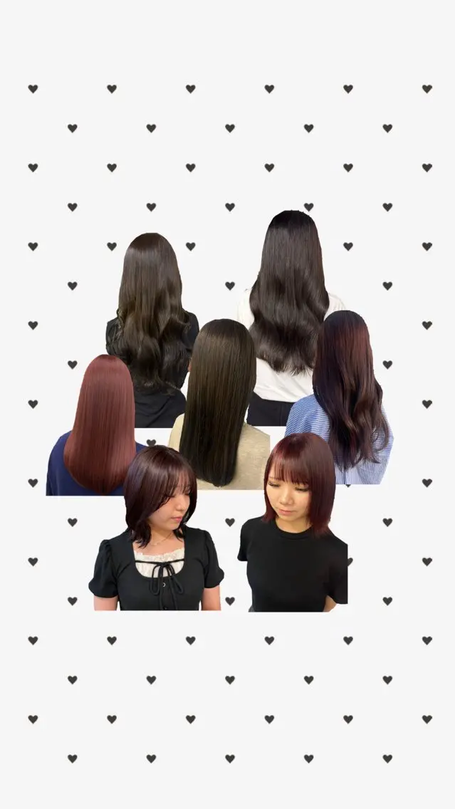 カラー 透明感カラー ヘアカラー トリートメント 問屋町/艶髪/ momokaのヘアスタイル