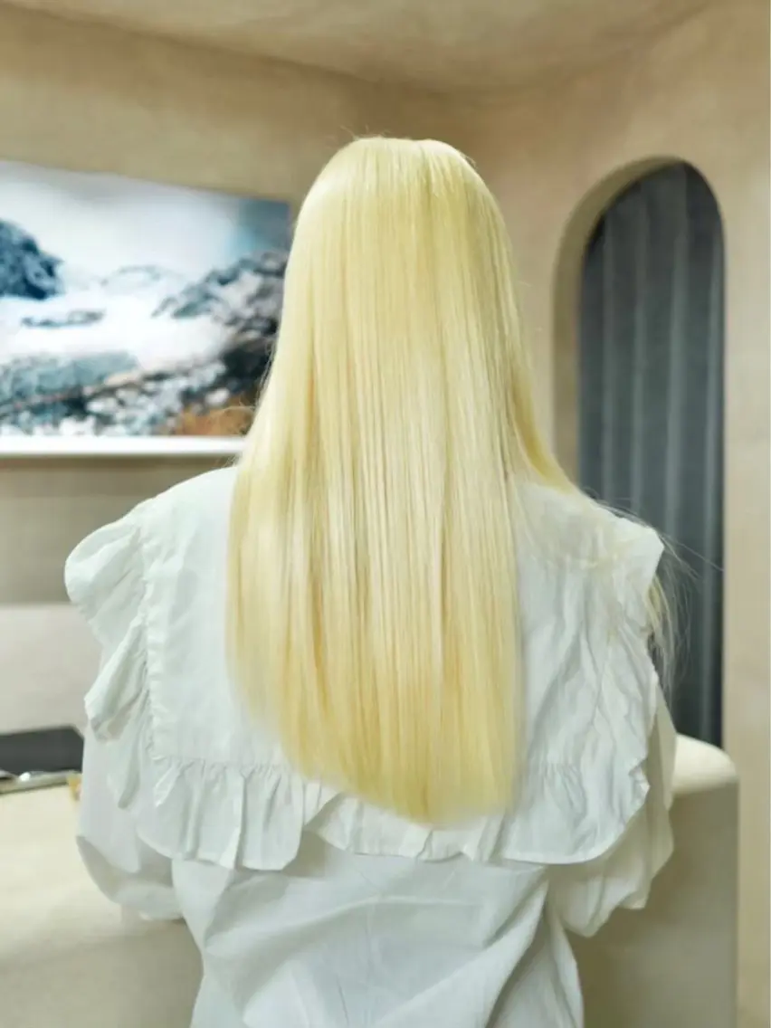 ⟡.· カット縮毛矯正の写真