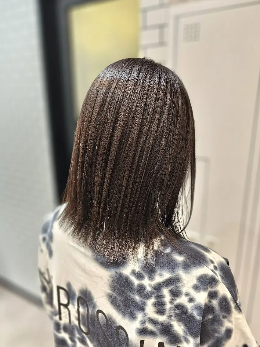 セミロング ヘアアレンジ カラー カット トリートメント ✨艶髪✖癒し✨🍀 miyazawaのヘアスタイル
