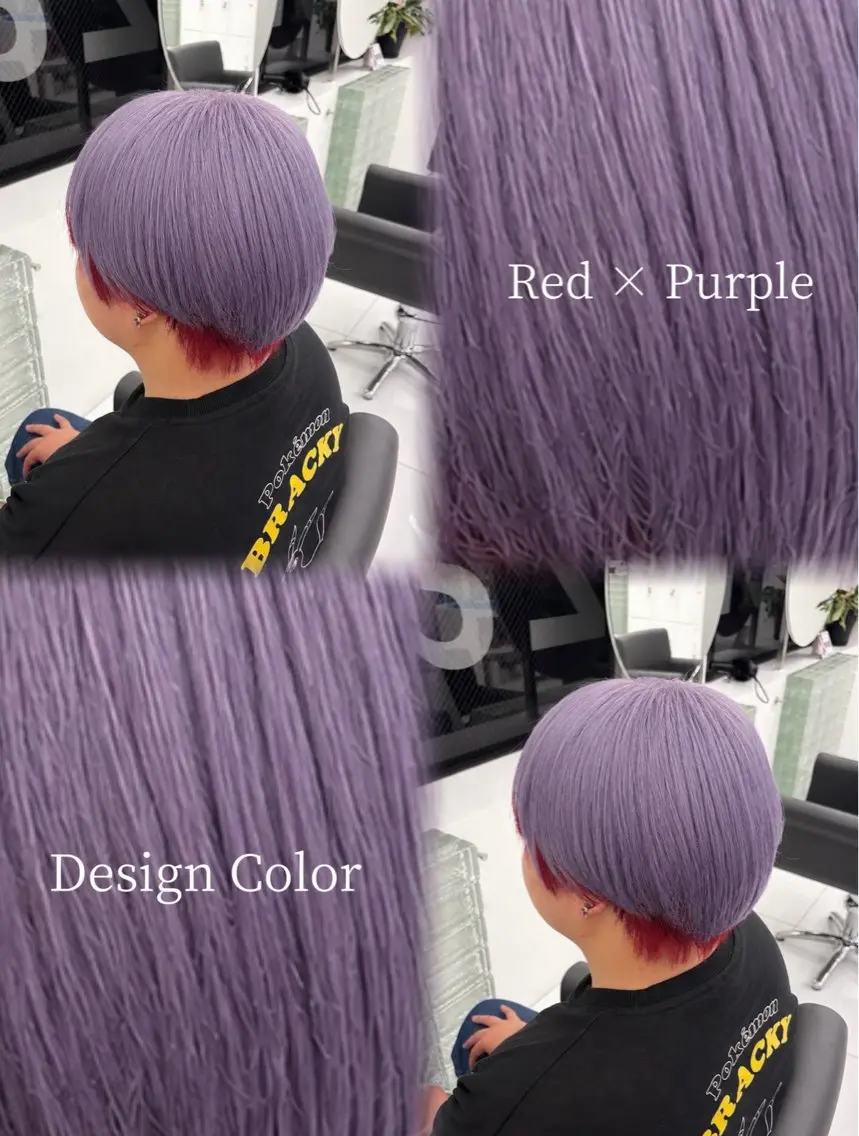 ショート Maya/ ハイトーンカラー🦋のヘアスタイル