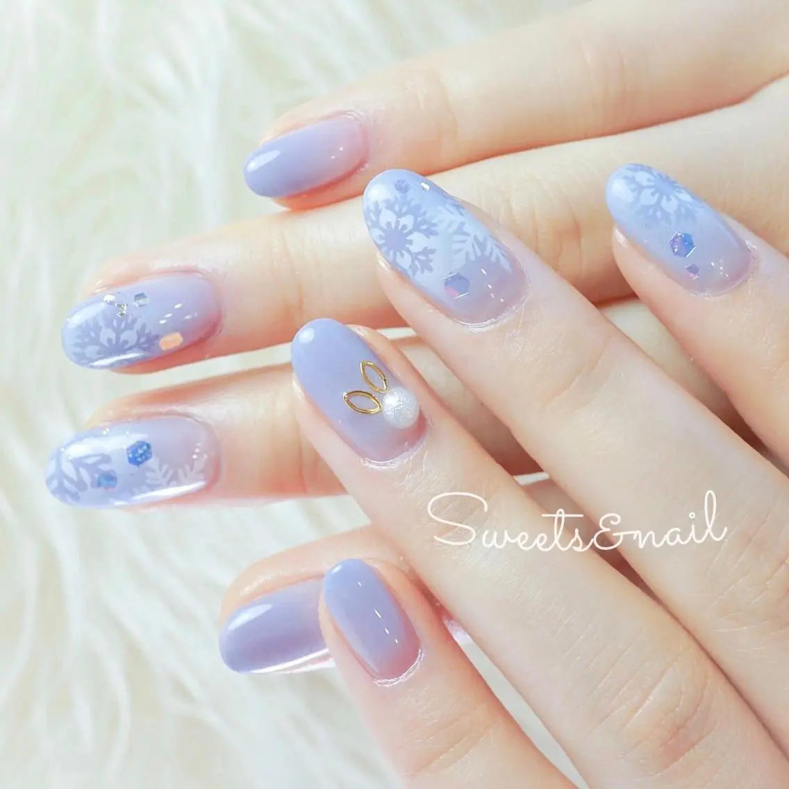 ネイル アートネイル ジェルネイル ゴールド グラデーション キラキラネイル Sweets＆ nail みなこのネイルデザイン