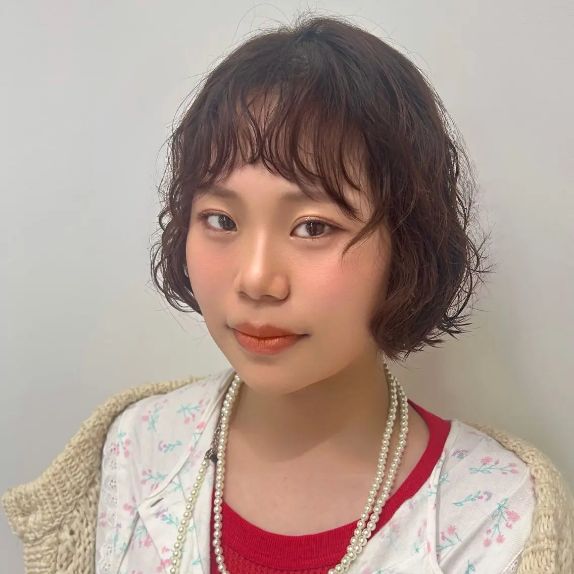 ショート パーマ ボブ カット パーマ DELICO 大宮 🧚‍♀️ かみののヘアスタイル