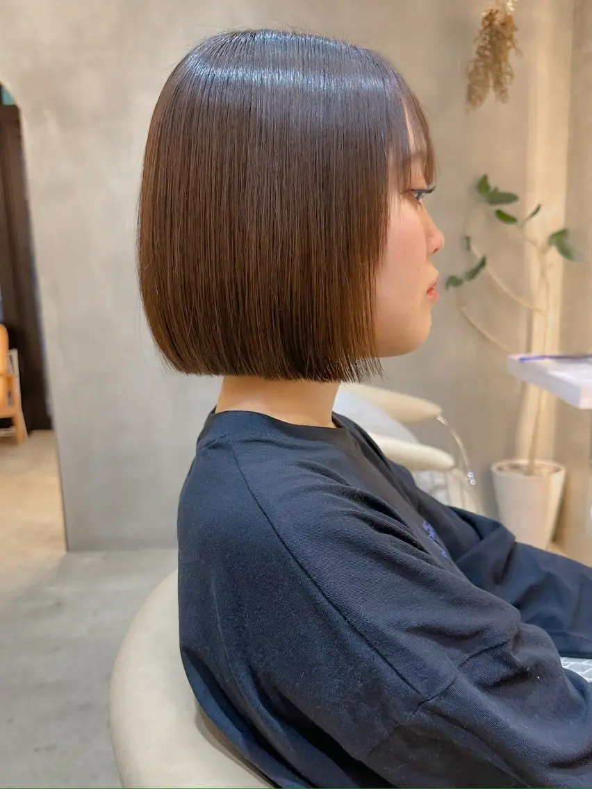 ショート カット ヘアカラー トリートメント ボブ/ショート/ 縮毛矯正⚜️工藤昴のヘアスタイル