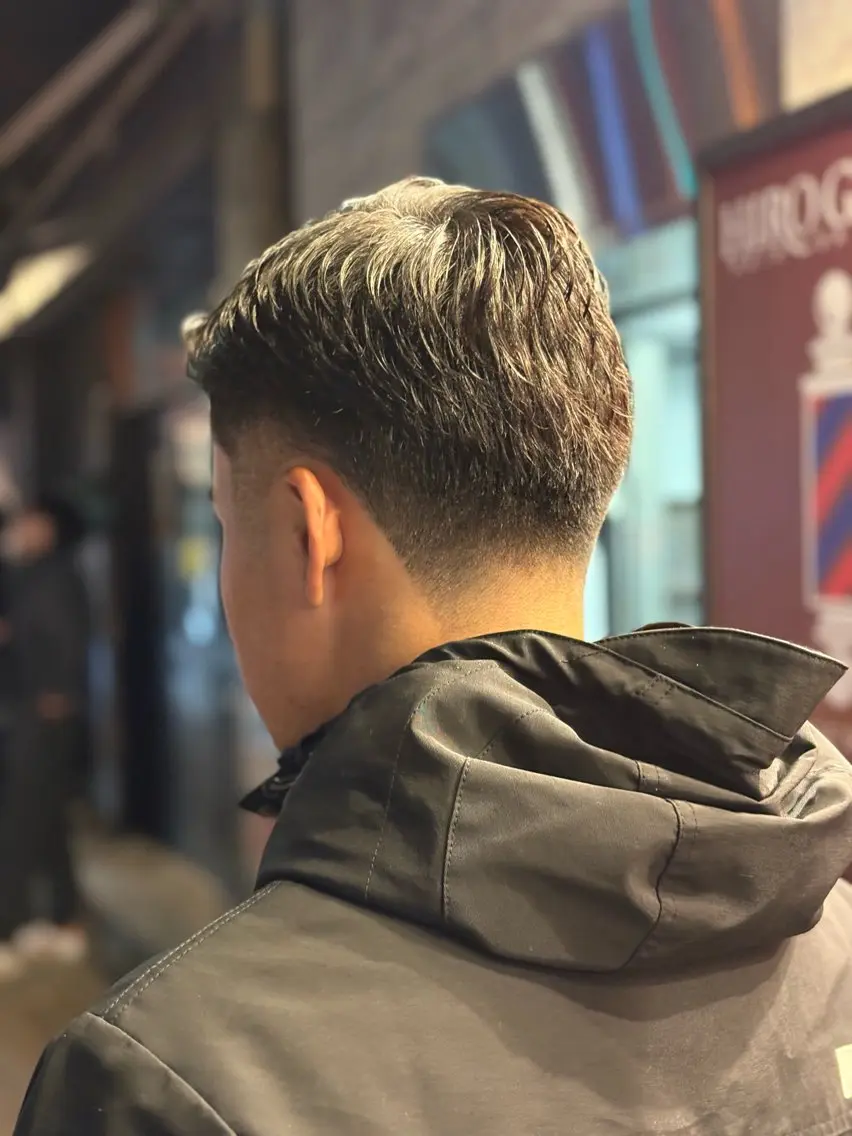 ショート メンズ 大城 涼のヘアスタイル
