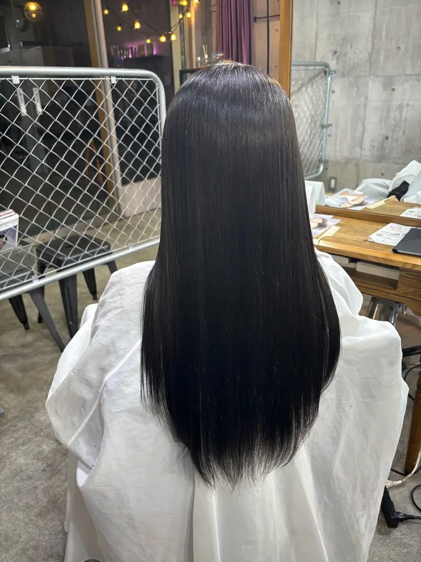 ロング ヘアカラー 町田美容師 shionのヘアスタイル