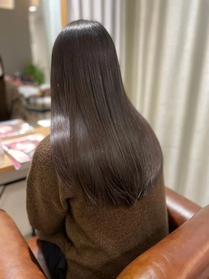 🫧縮毛矯正+髪質改善トリートメント🫧の写真