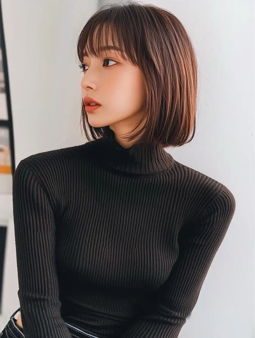 ショート natsumi🍀艶 カラー/美髪縮毛のヘアスタイル