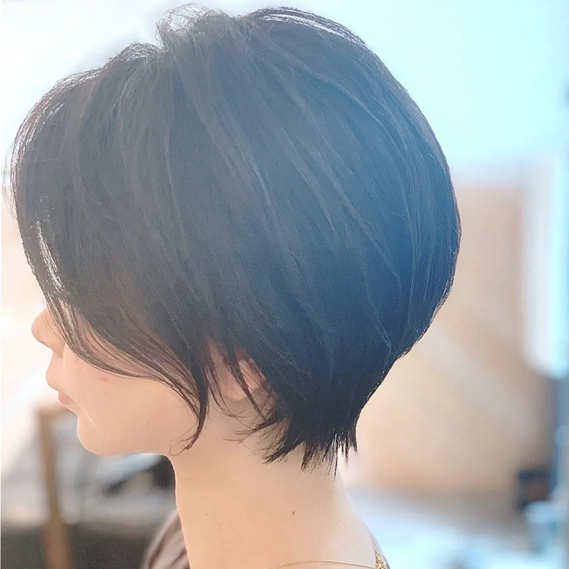ショート 木下 旬起のヘアスタイル