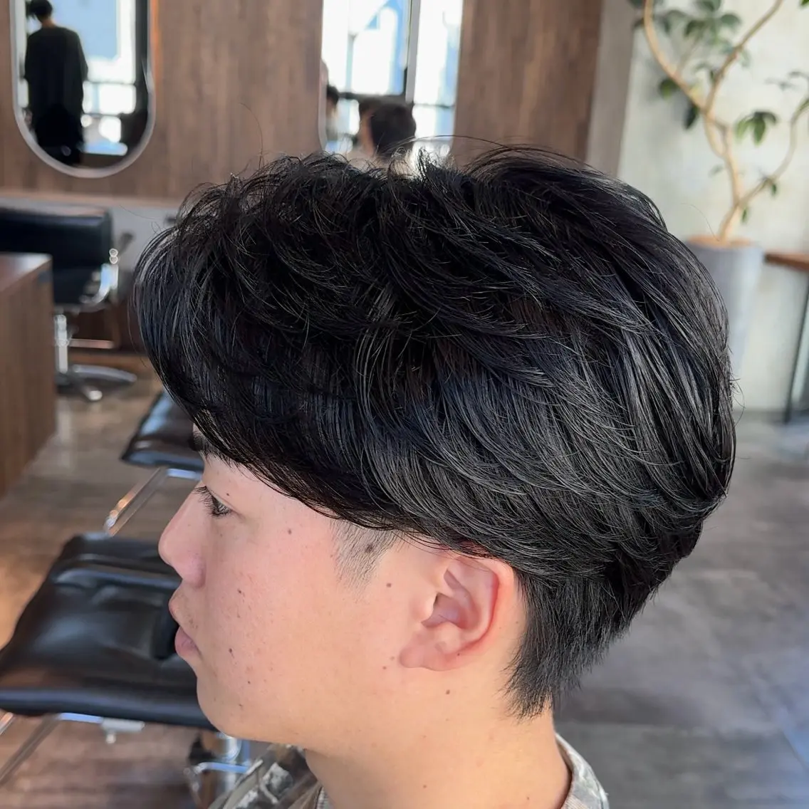 パーマ メンズ メンズ特化ニュアンス パーマ RYOのヘアスタイル