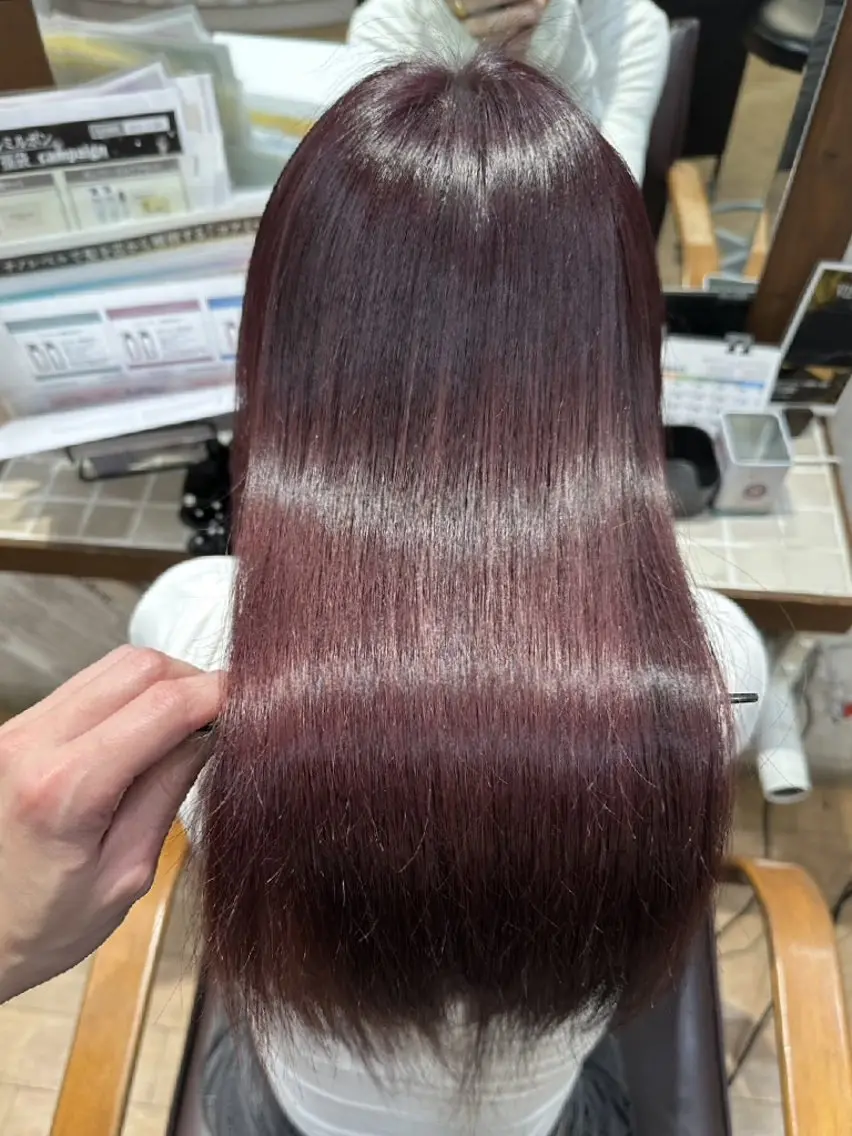 ロング カラー カット/ワンカラー モデル募集🌷田村のヘアスタイル