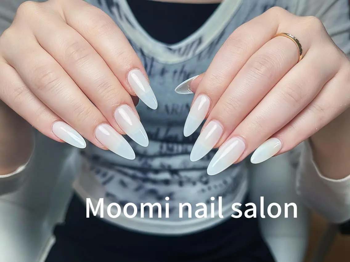 セミロング ハンドネイル moomi nail スカルプ専門のネイルデザイン