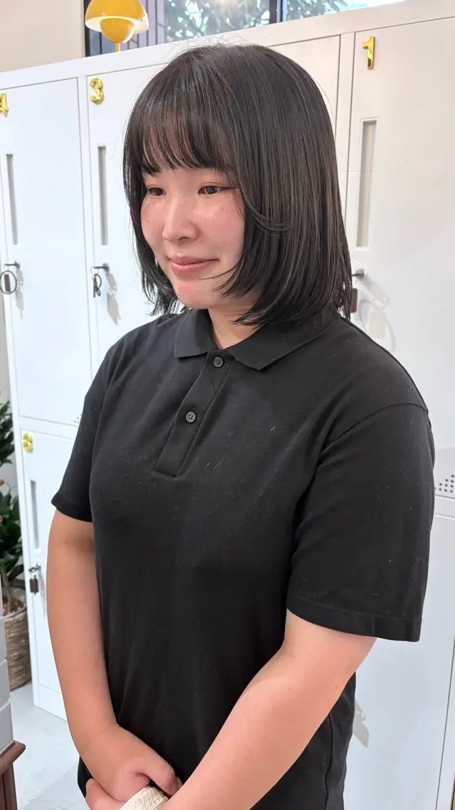 ショート ボブレイヤー ボブ レイヤーカット 無料カットモデル募集 /河内温太のヘアスタイル