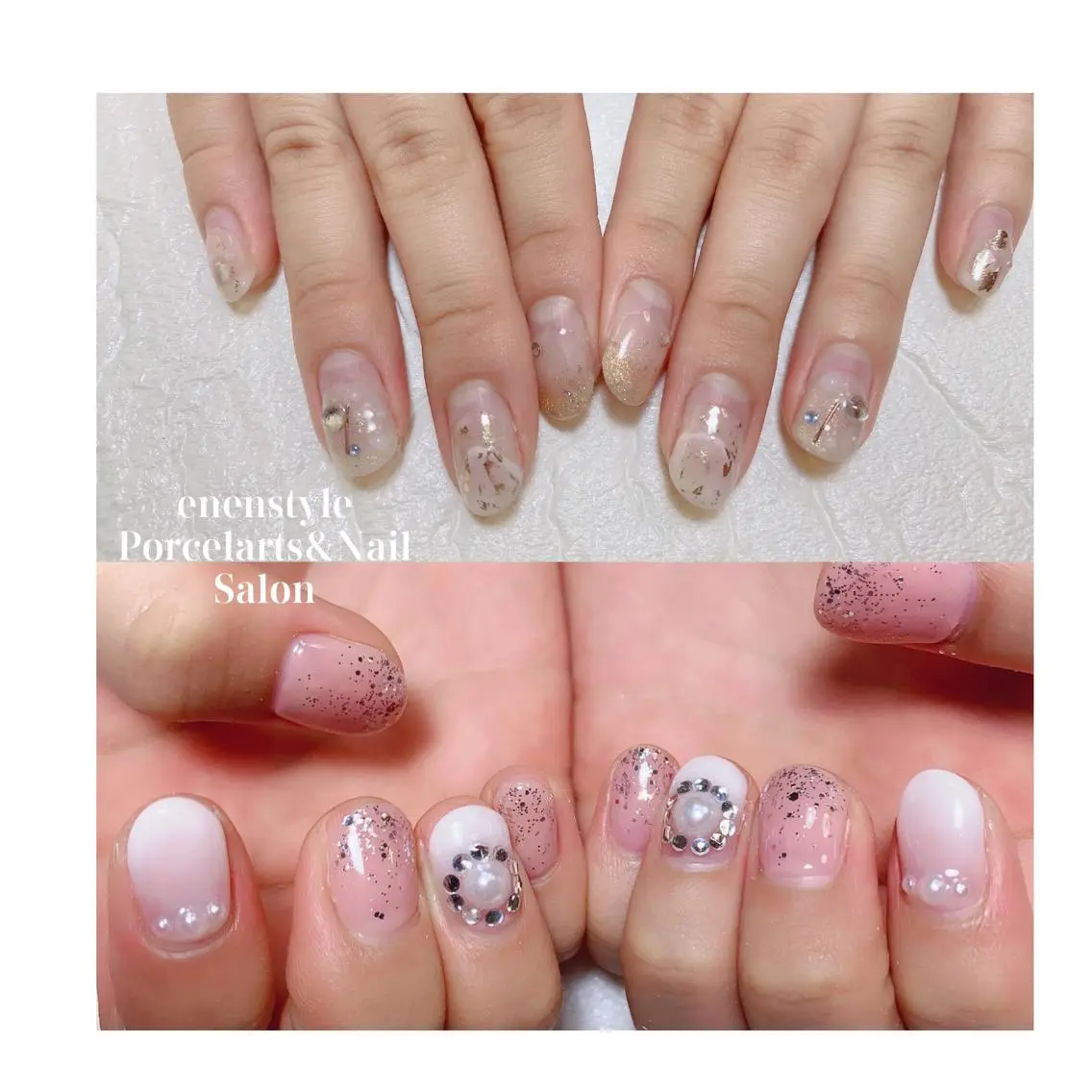ショート ネイル ジェルネイル ニュアンスネイル オフィスネイル ワンカラーネイル パラジェル ハンドネイル 🐾enen style 🐾のネイルデザイン
