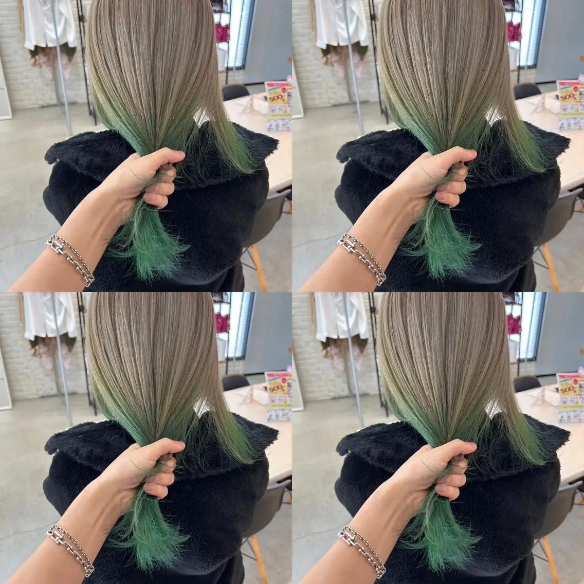 ミディアム ユナイテッド ビューティー西金沢のヘアスタイル