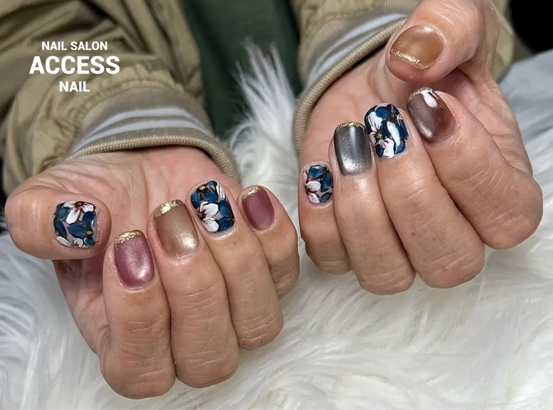 ネイル access nailのネイルデザイン