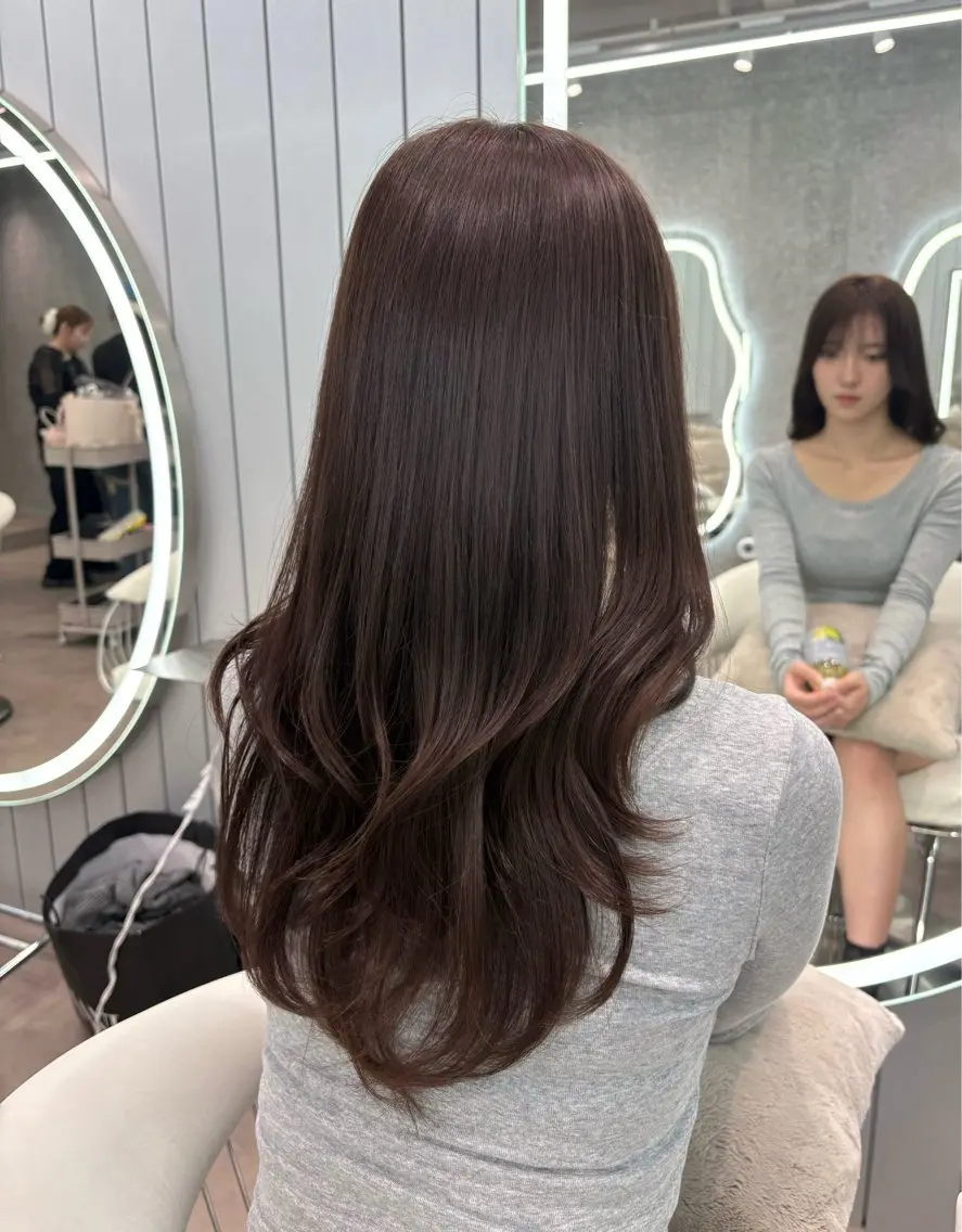 ロング ヘアアレンジ 縮毛矯正 カット 縮毛矯正 トリートメント ヘアセット 大宮縮毛矯正🩵 レイヤー 佐藤和のヘアスタイル