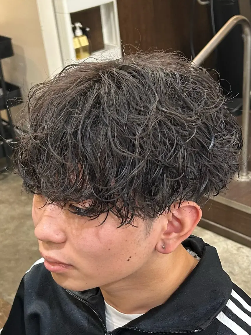 【4月ご来店の方限定】🔥メンズカット🔥➕シャドーパーマ🌀の写真