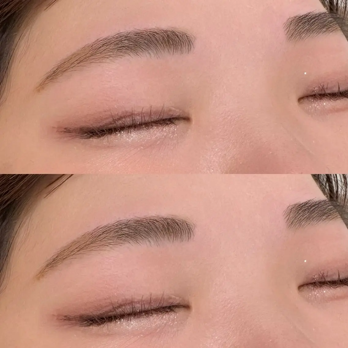 アイブロウ ワックス脱毛の写真