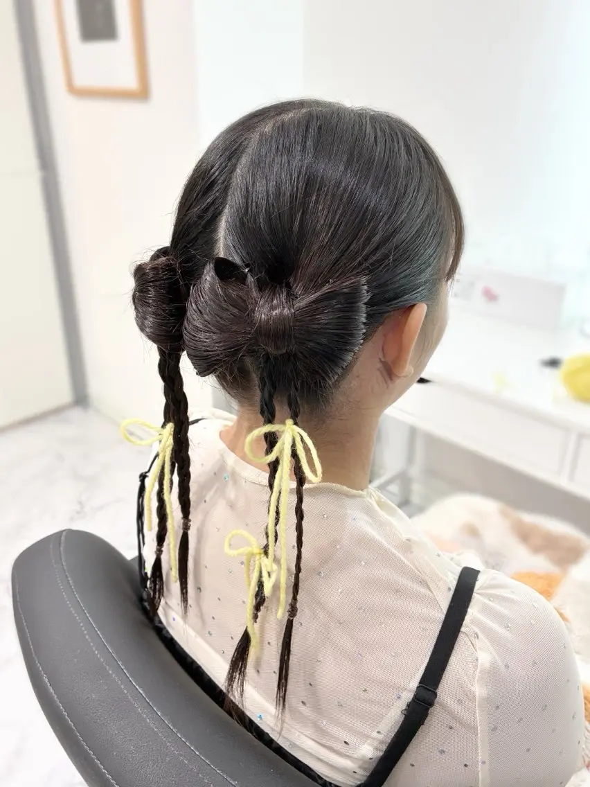 ロング ヘアアレンジ ヘアセット ヘアセット専門店 Rのヘアスタイル