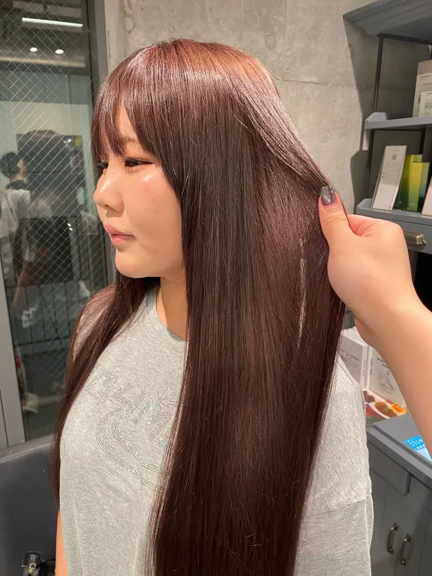 ロング ボブカット/艶カラー /Harukaのヘアスタイル