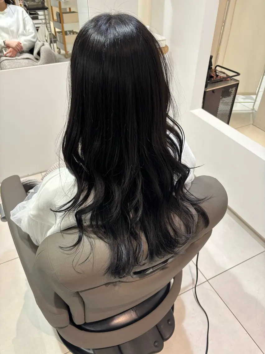 カラー 白石 歩真のヘアスタイル