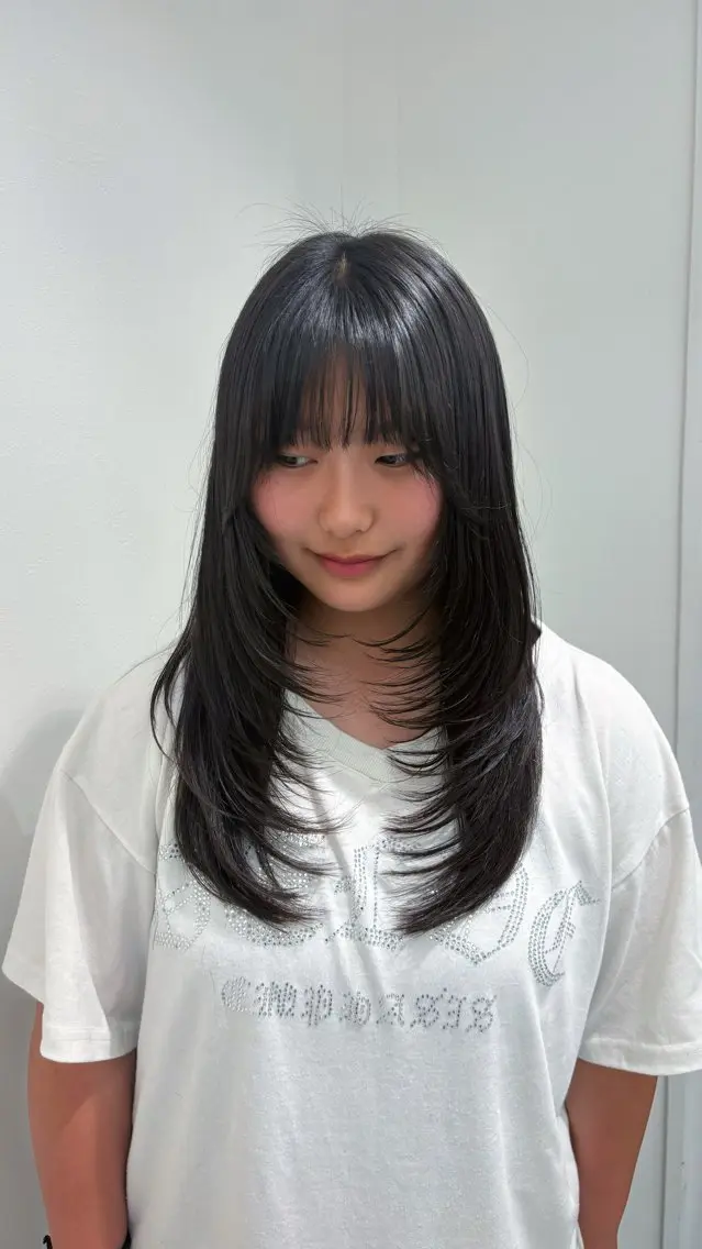 ロング レイヤーカット HARUNA✩ _anliのヘアスタイル