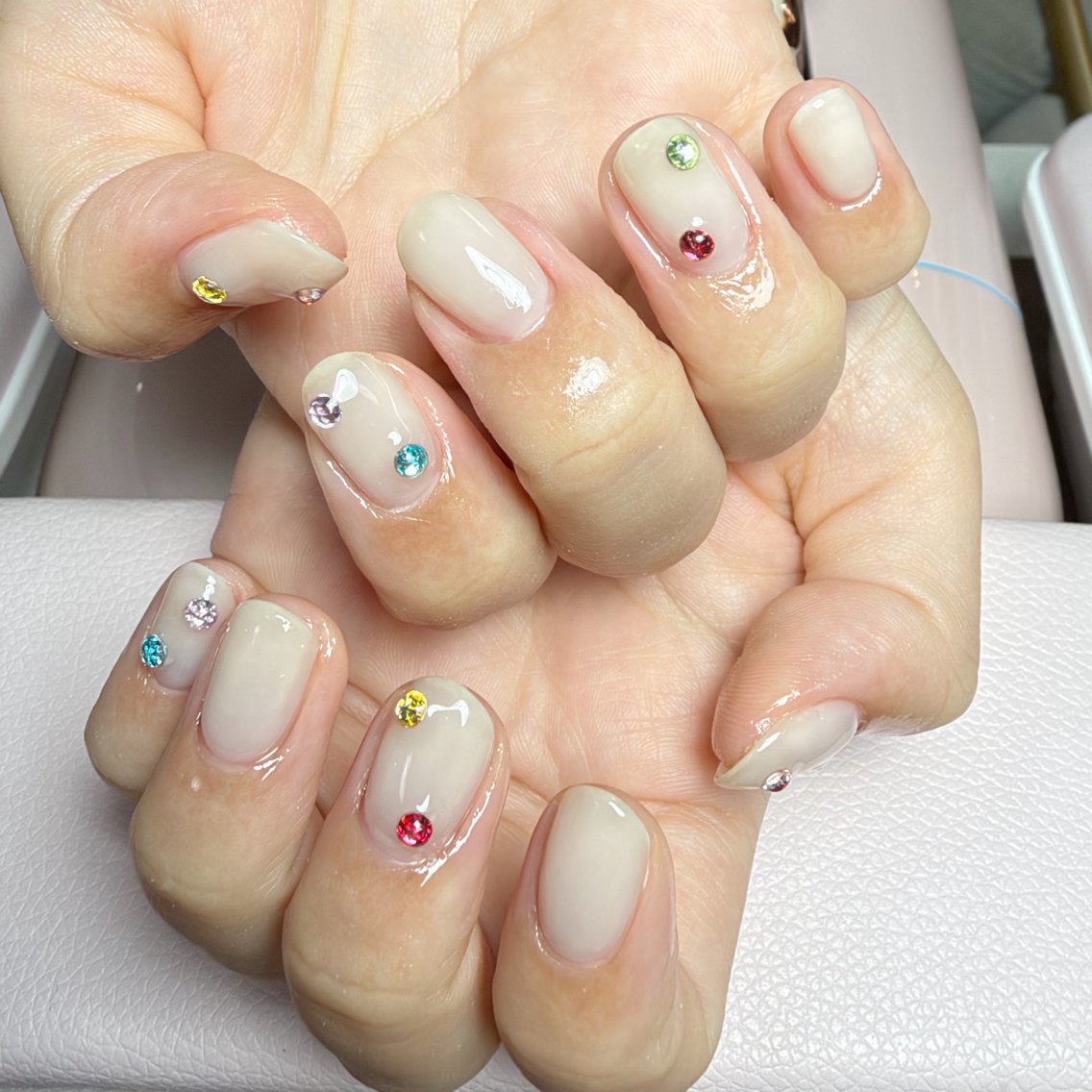 ネイル ハンドネイル AngelChris ビューティーサロン琳のネイルデザイン