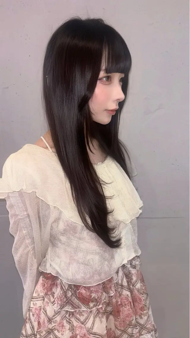ロング カラー ヘアカラー 🎀モデル募集 ほなお🎀のヘアスタイル