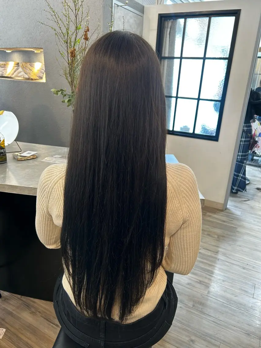 ロング カラー ブリーチ/ヘアセット 🪞🌙minamiのヘアスタイル