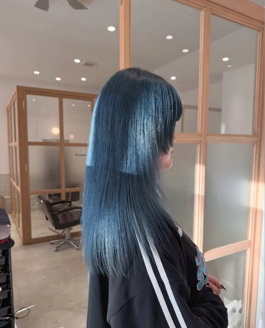 ロング カット ヘアカラー トリートメント 𓍯柔らかhair 𓍯 yukinoのヘアスタイル