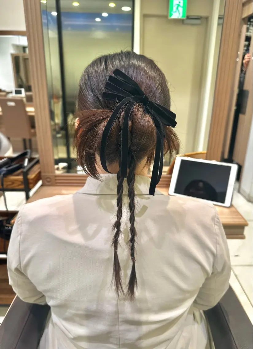 ロング ヘアアレンジ ヘアセット ヘアセット/メンズ パーマChihoのヘアスタイル
