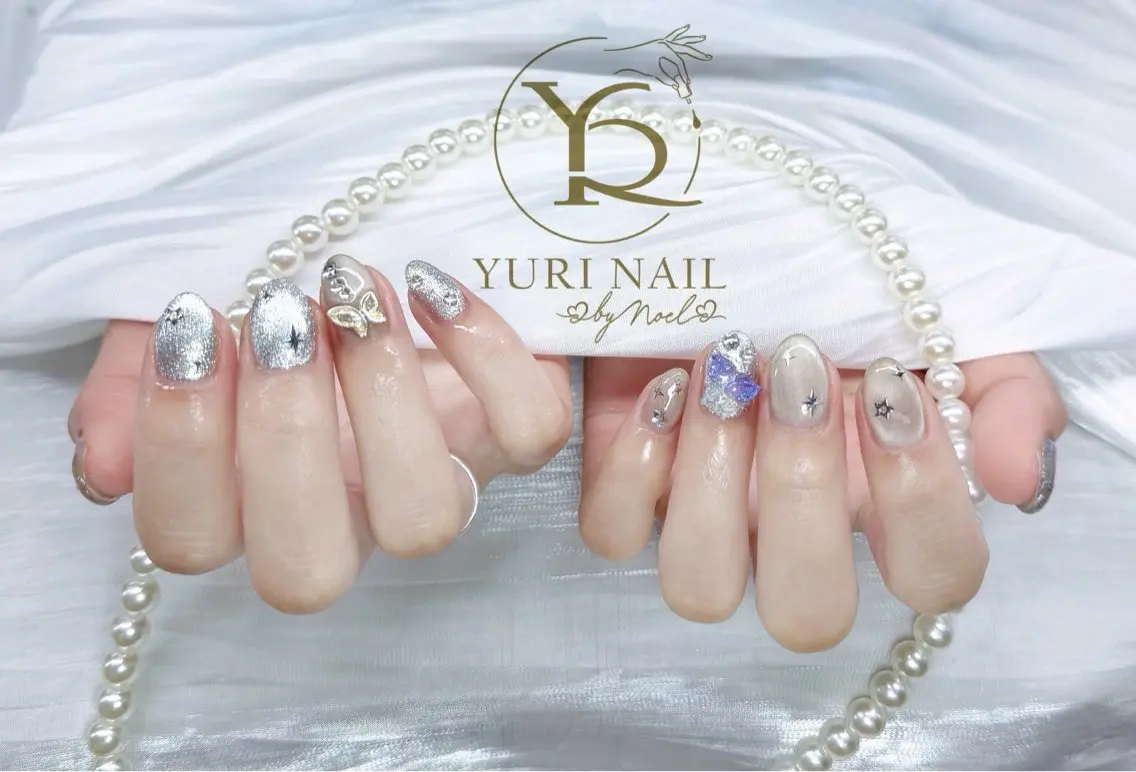 ハンドネイル フットネイル ハンドケア YURI Nail Funabashiのネイルデザイン