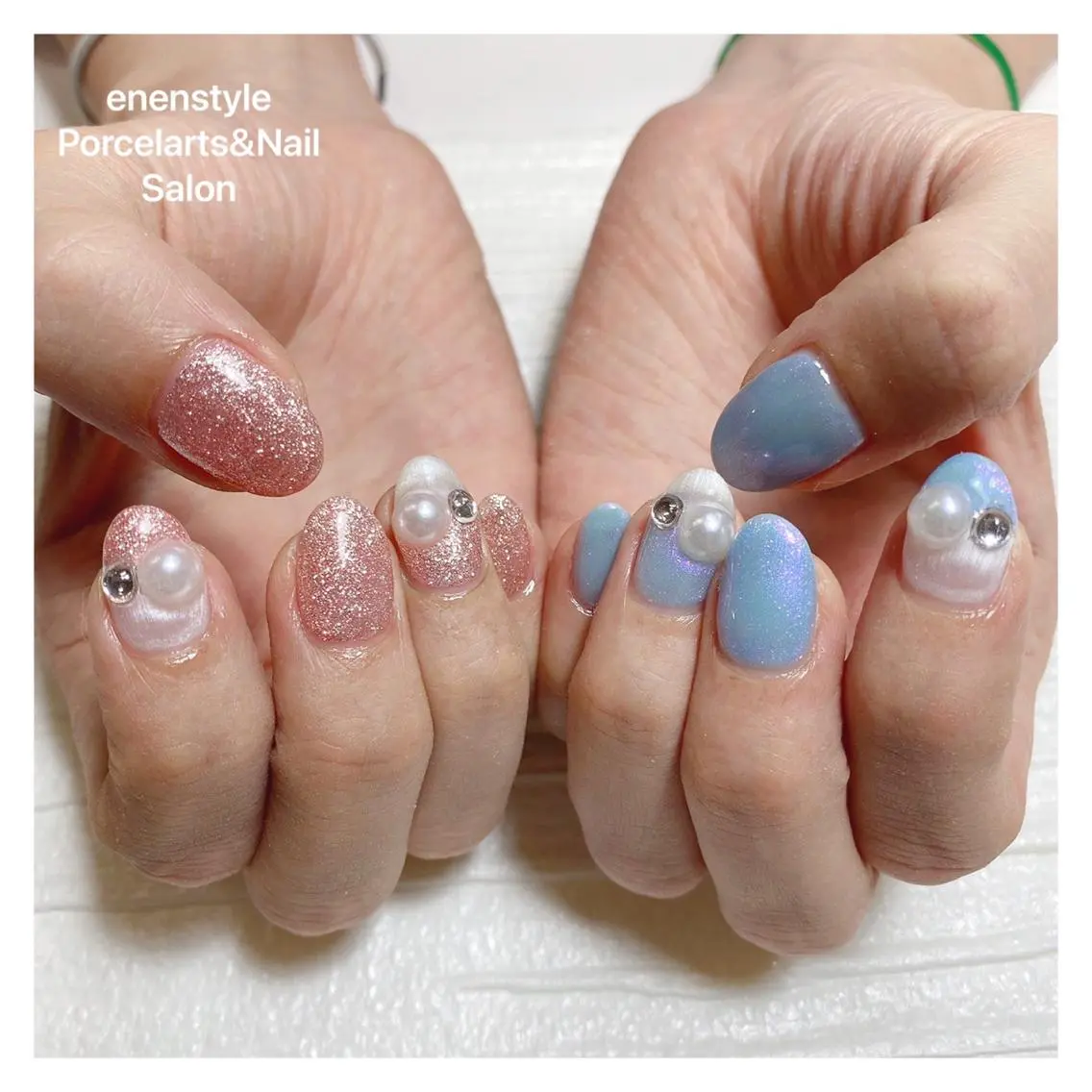 ショート ネイル ハンドネイル 🐾enen style 🐾のネイルデザイン
