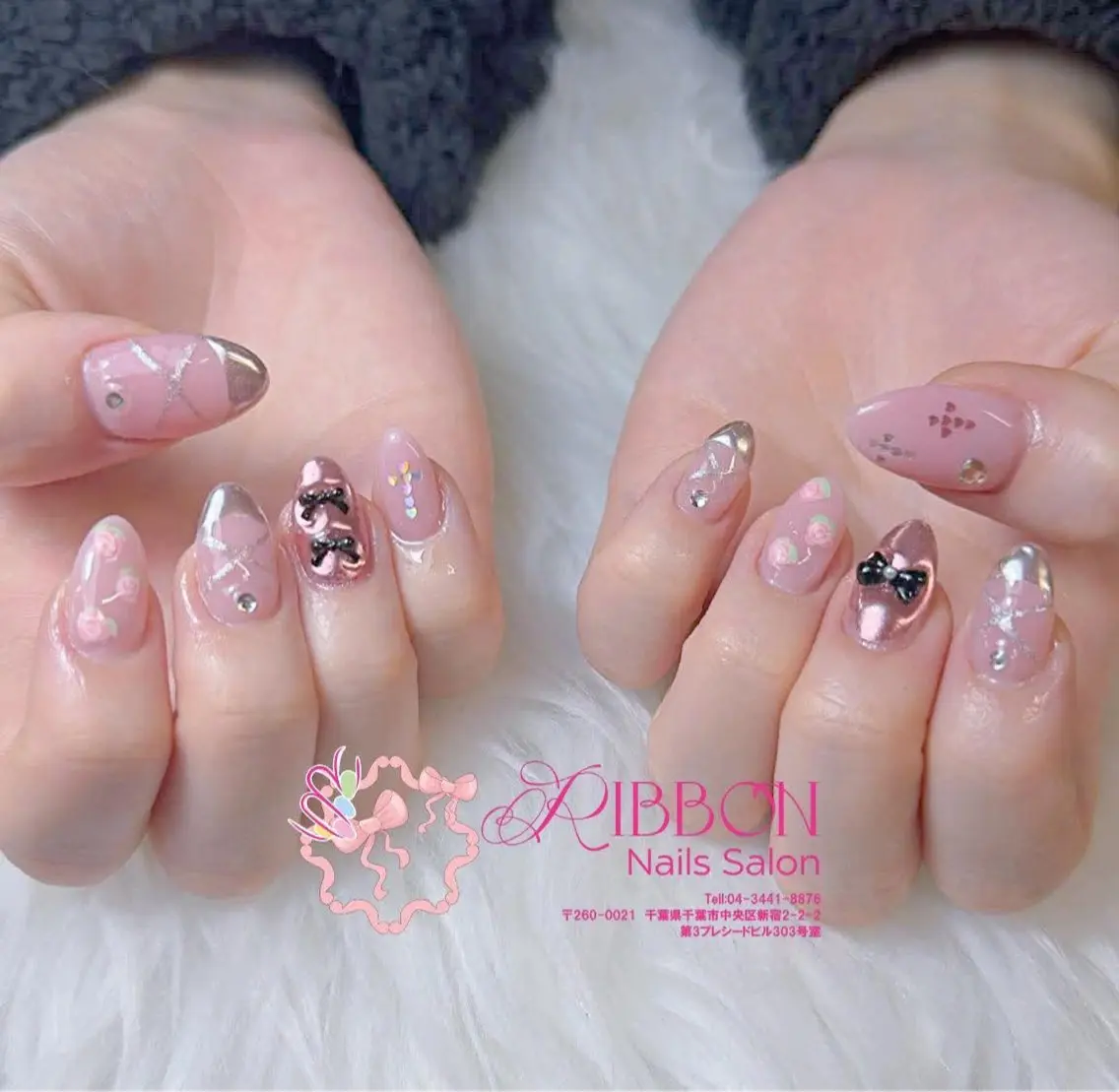 ネイル チークネイル フットネイル フレンチネイル グラデーション 韓国ネイル YUKI NAILのネイルデザイン