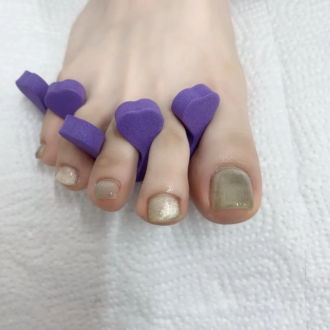 ネイル フットネイル MoonNail ユリ🌸のネイルデザイン
