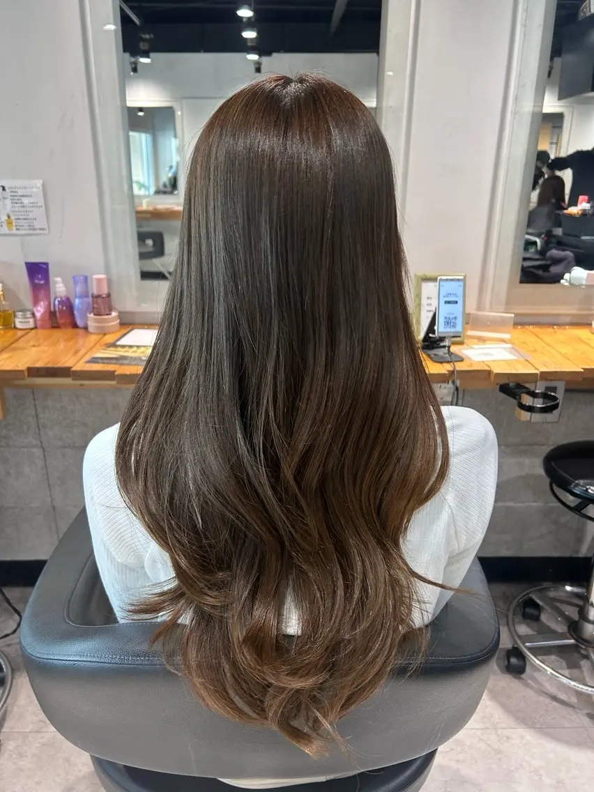 ロング カット ヘアカラー トリートメント レイヤーStyle 🪽菜々実のヘアスタイル