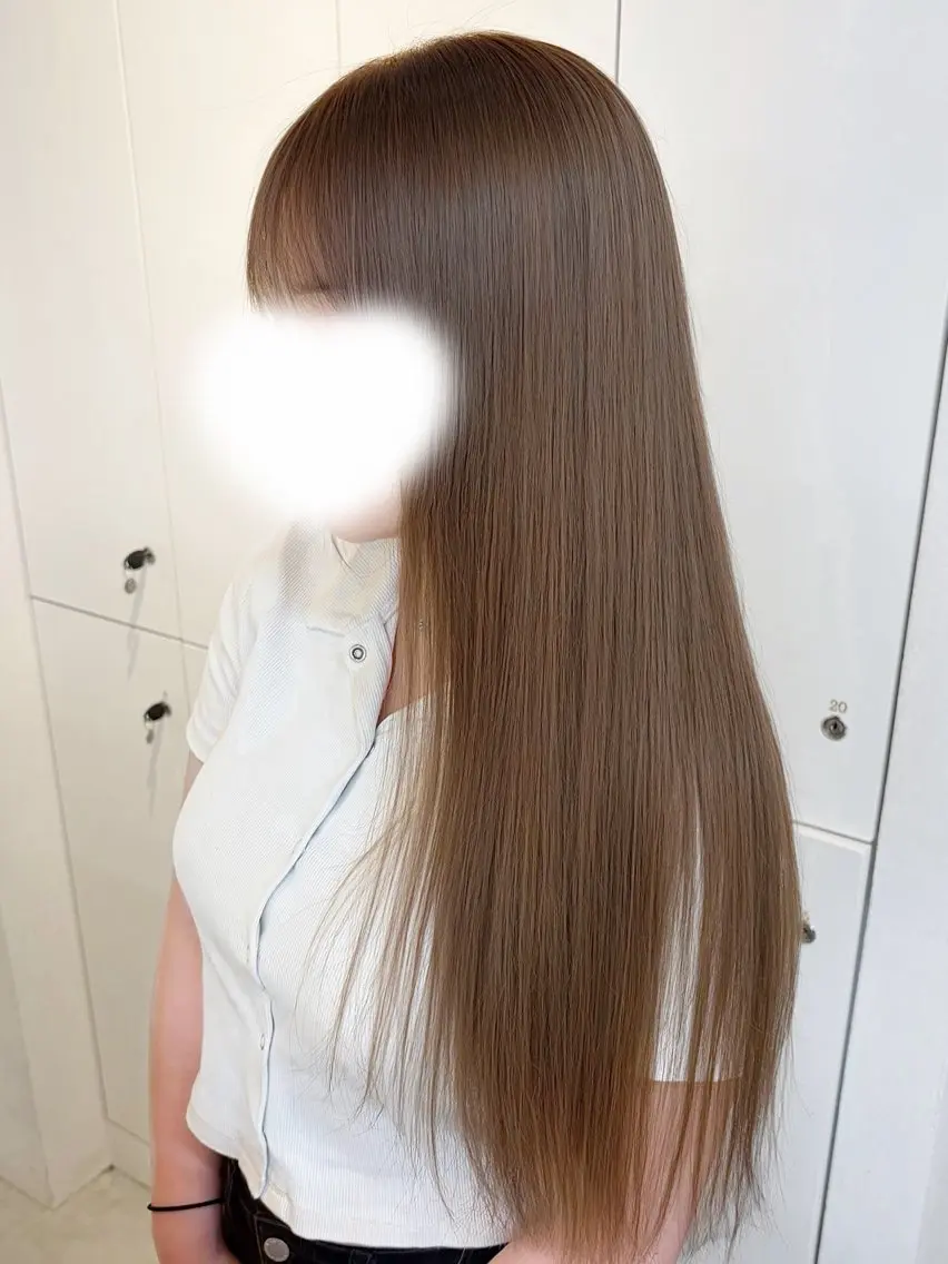 ロング カラー ヘアアレンジ ヘアカラー トリートメント ヘアセット 透明感カラー 🤎 ベージュ たくとのヘアスタイル