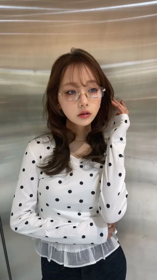 セミロング 鈴木 凱天のヘアスタイル