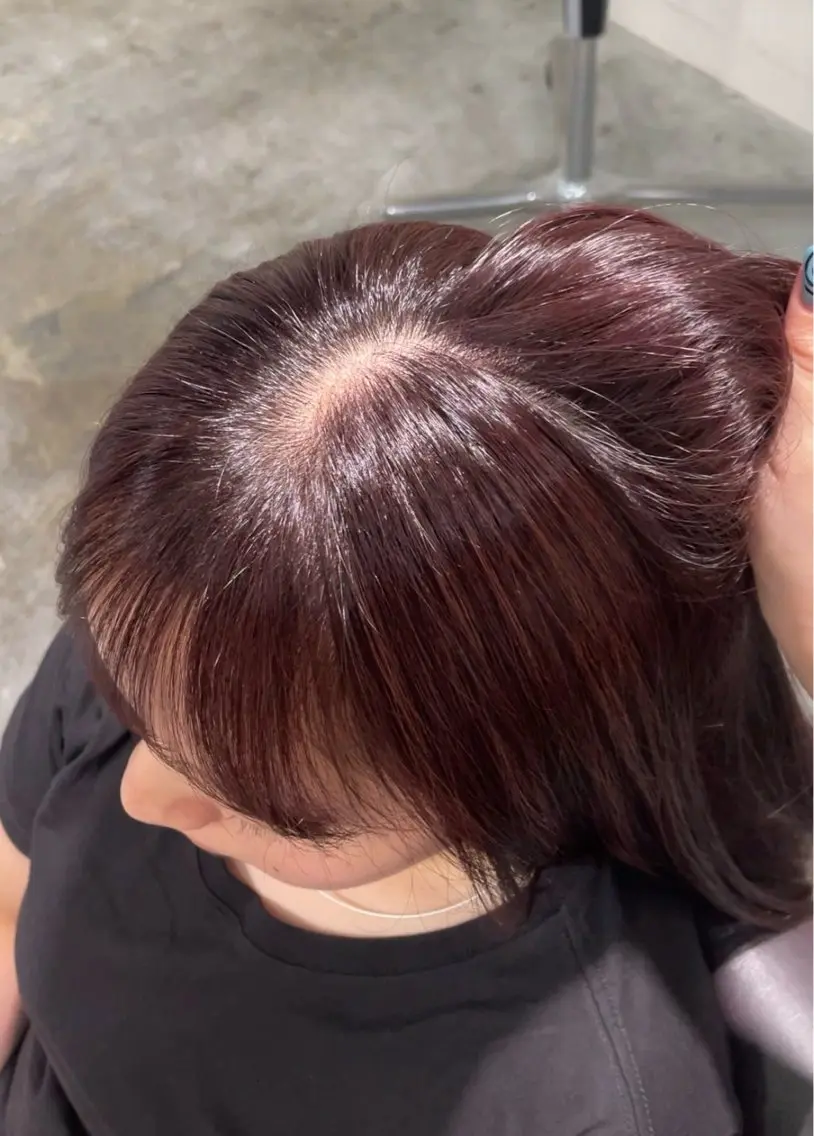 カラー ヘアカラー 風音 🍎のヘアスタイル