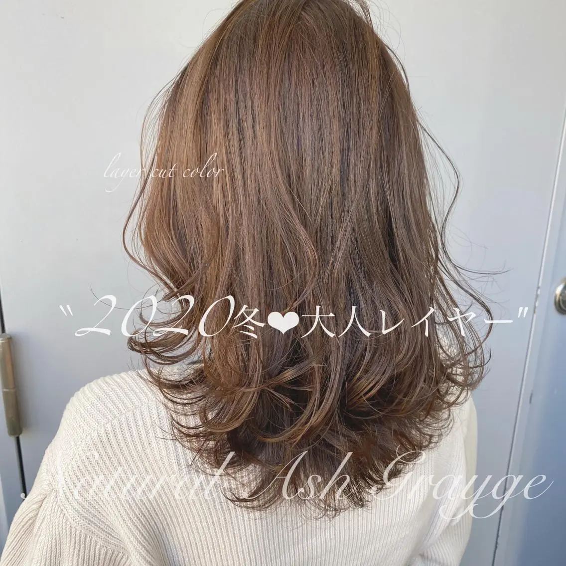 ミディアム カラー ヘアアレンジ キッズ ネイル マツエク・マツパ レイヤーカット 当日予約⭕️ JUNYAのヘアスタイル