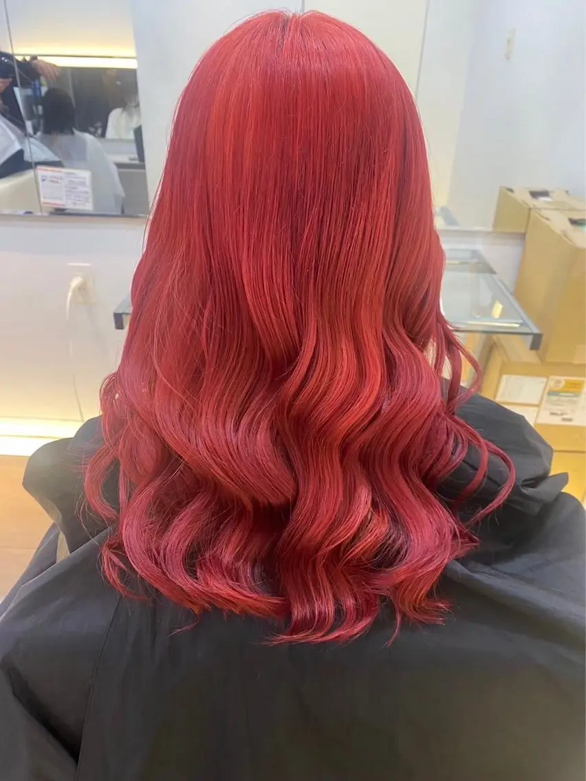 ロング カラー ヘアアレンジ 🥀髪質改善/ 透明感🥀ユイキのヘアスタイル