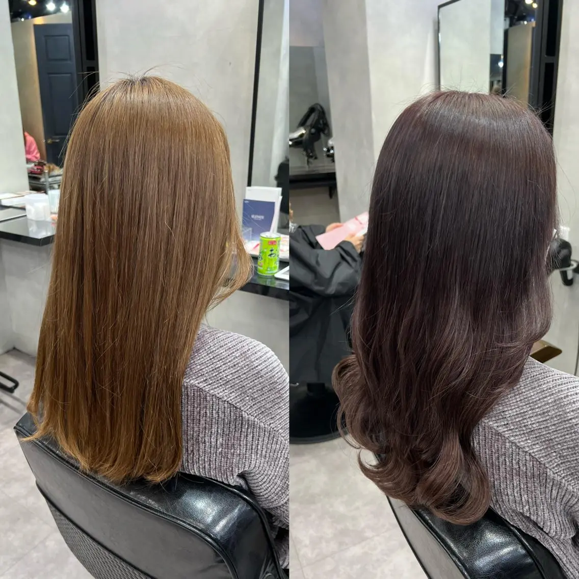 ロング カラー ヘアアレンジ シールエクステ アディクシーカラー アッシュ バレイヤージュ ベージュカラー ヘアカラー トリートメント ar+ ❤︎ maiのヘアスタイル