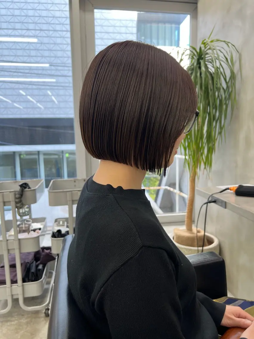 ショート カット ヘアカラー 鈴 /ショート/ボブのヘアスタイル