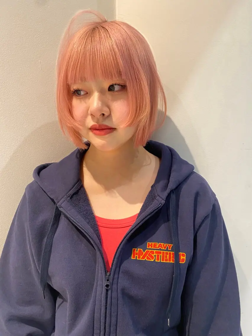 ショート カラー カット ヘアカラー トリートメント mai / linoah˚✧のヘアスタイル
