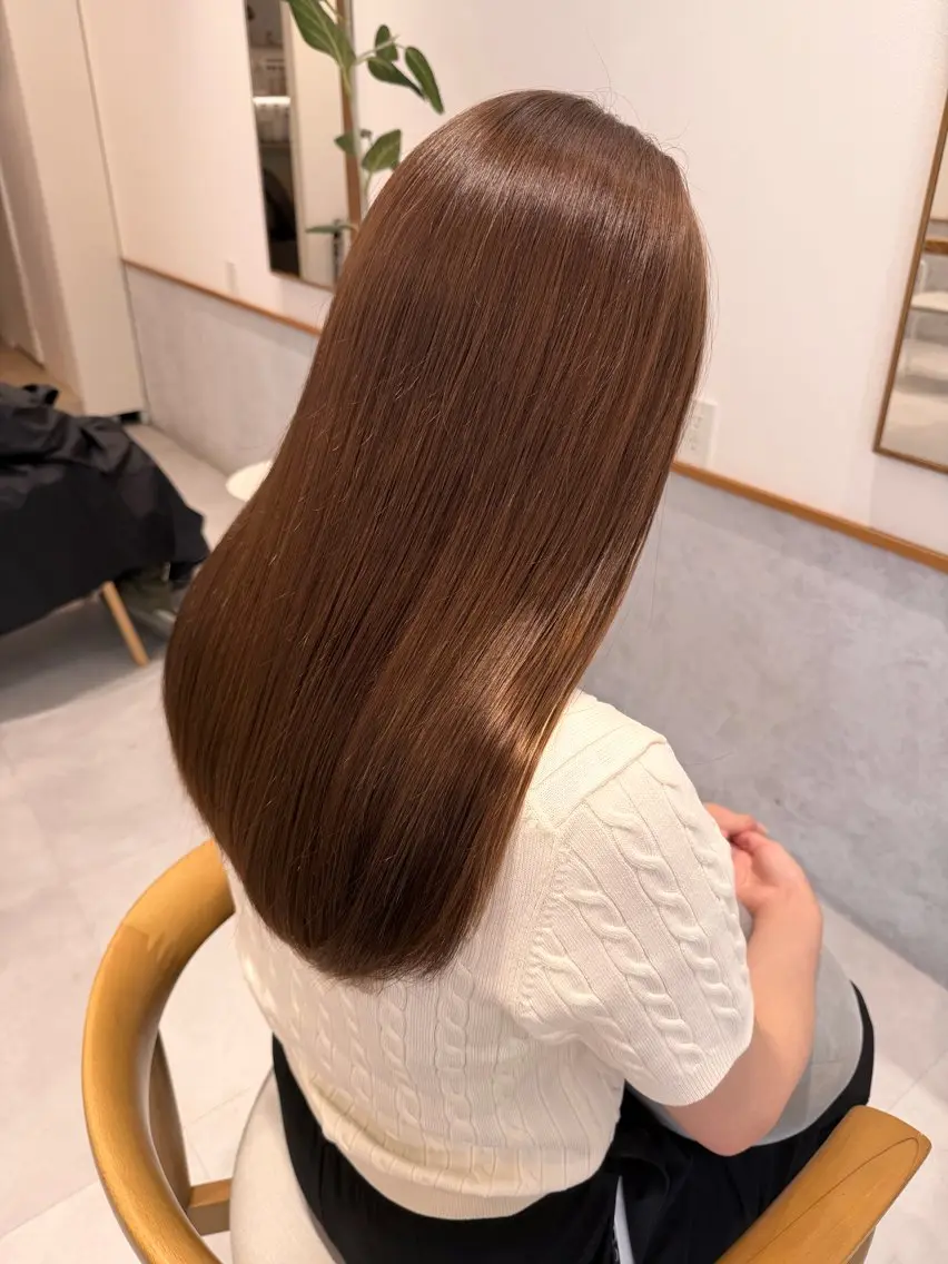 《2回目以降のお客様🧸》 カラー＋カット＋トリートメントの写真